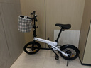 BAICYCLE小白助力自行车F1小米生态链超轻三折叠代步可拆卸锂电池便携小型校园学生男女成人通勤续航16km 实拍图