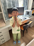 G.duck汉服男童棉麻套装古风男宝宝中式唐装2026夏季新款端午儿童两件套 浅黄色 140 晒单实拍图