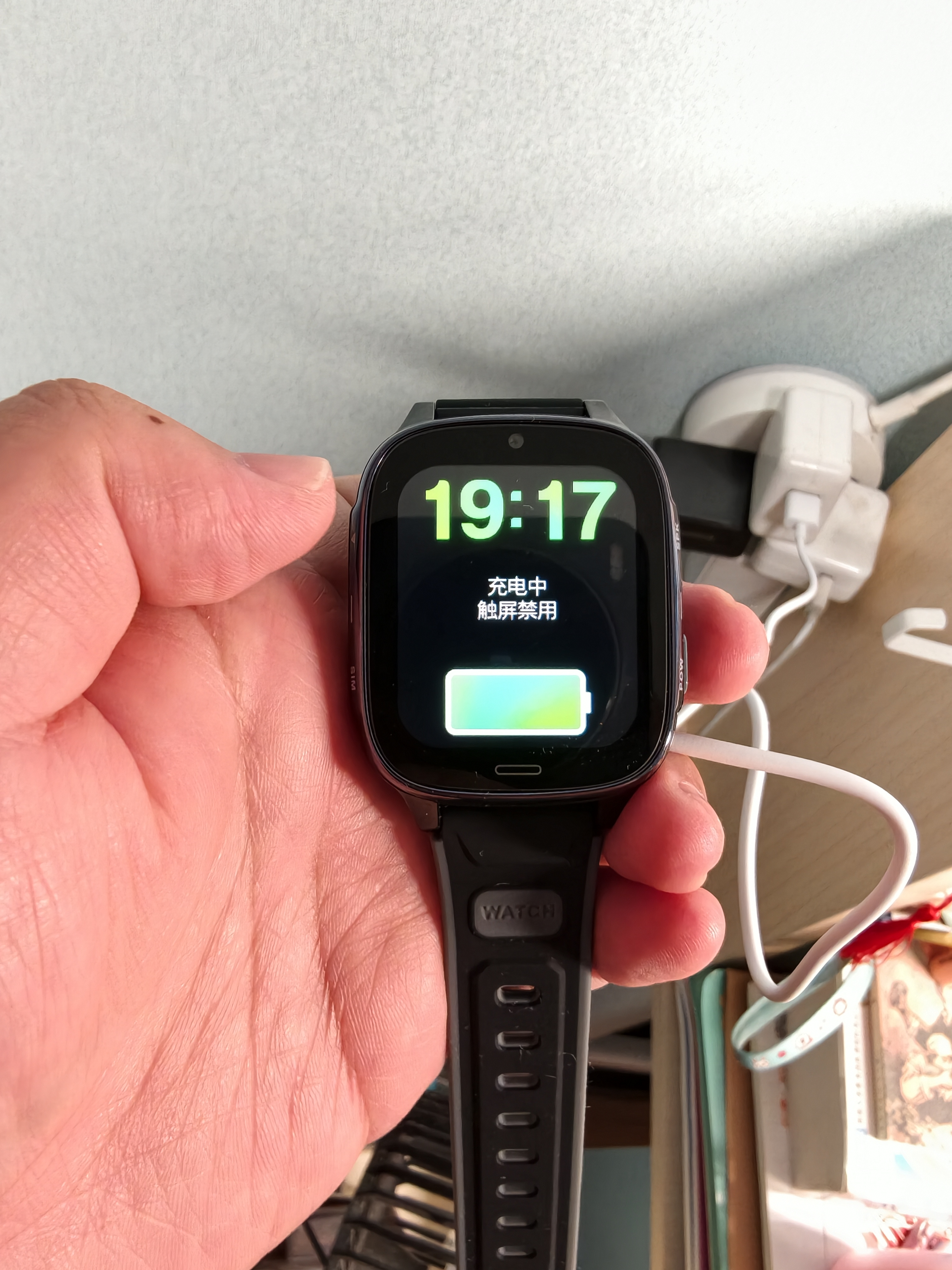 纽曼（Newsmy）A159儿童电话手表学生防水多功能智能wifi定位4g全网通可插卡初中小学生男童女孩手环手机黑色 实拍图
