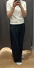 优衣库棉莫代尔混纺POLO领针织衫/短袖女装26春夏新款484607 01 乳白色 S 实拍图