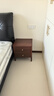 林氏家居现代简约北欧大理石纹床头柜极简卧室床边柜小储物柜悦野系列JQ1B 复古风|UM1B-A床头柜*1 实拍图