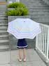 七麦麦三折晴雨伞儿童伞学生伞安全圆角太阳伞遮阳伞防晒伞男女孩雨伞粉 实拍图