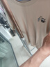 JEANSWEST LIFE真维斯短袖男士夏季纯棉圆领半袖t恤青少年多巴胺重磅透气打底衫A 实拍图