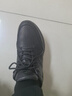 强人商务休闲鞋男镂空透气头层牛皮时尚运动皮鞋 JD351369 黑色 42 实拍图