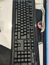 双飞燕（A4TECH）KB-8A 104键 有线键盘 薄膜键盘电脑键盘办公键盘办公打字手感好大回车键 USB接口 黑色 有线 实拍图