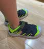 Skechers斯凯奇儿童包头凉鞋男童鞋夏季轻质防滑男大童大头沙滩鞋406511L 海军蓝色/柠檬色/NVLM 37 (偏大,建议选小一码) 实拍图