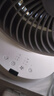 艾美特（AIRMATE）【热销爆款】】空气循环扇桌面电风扇台式家用办公室宿舍床上直流节能享轻音插电充户外露营风扇 【标配遥控款】简约白 实拍图