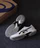 亚瑟士（asics） 网球鞋男鞋新款专业耐磨防滑运动鞋GEL-GAME FF室内综合运动鞋 白色/黑色/1041A489-101 41.5 实拍图