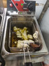 志高（CHIGO）电炸炉商用油炸锅油炸机油条机电炸锅油炸炉炸串机油条薯条机小吃设备 ZG-BK-ZL-81A 实拍图