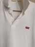 Levi's李维斯冰酷系列男士凉感美式复古经典时尚休闲简约短袖Polo衫 白色 004KC-0001 L 实拍图