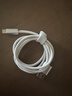ANKER安克6A数据线100W快充华为荣耀兼容平板小米USB转Type-C快充线支持车载Carplay升级纳米抗脏 1米白 实拍图