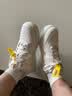 耐克NIKE女空军一号AF1 运动鞋FV3654-111帆白36.5 实拍图