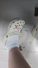 卡骆驰（CROCS）【预售】白鹿同款经典云朵洞洞鞋时尚百搭女鞋花园鞋|206750 骨白色-2Y2(含智必星)【预售】 38 (240mm) 实拍图