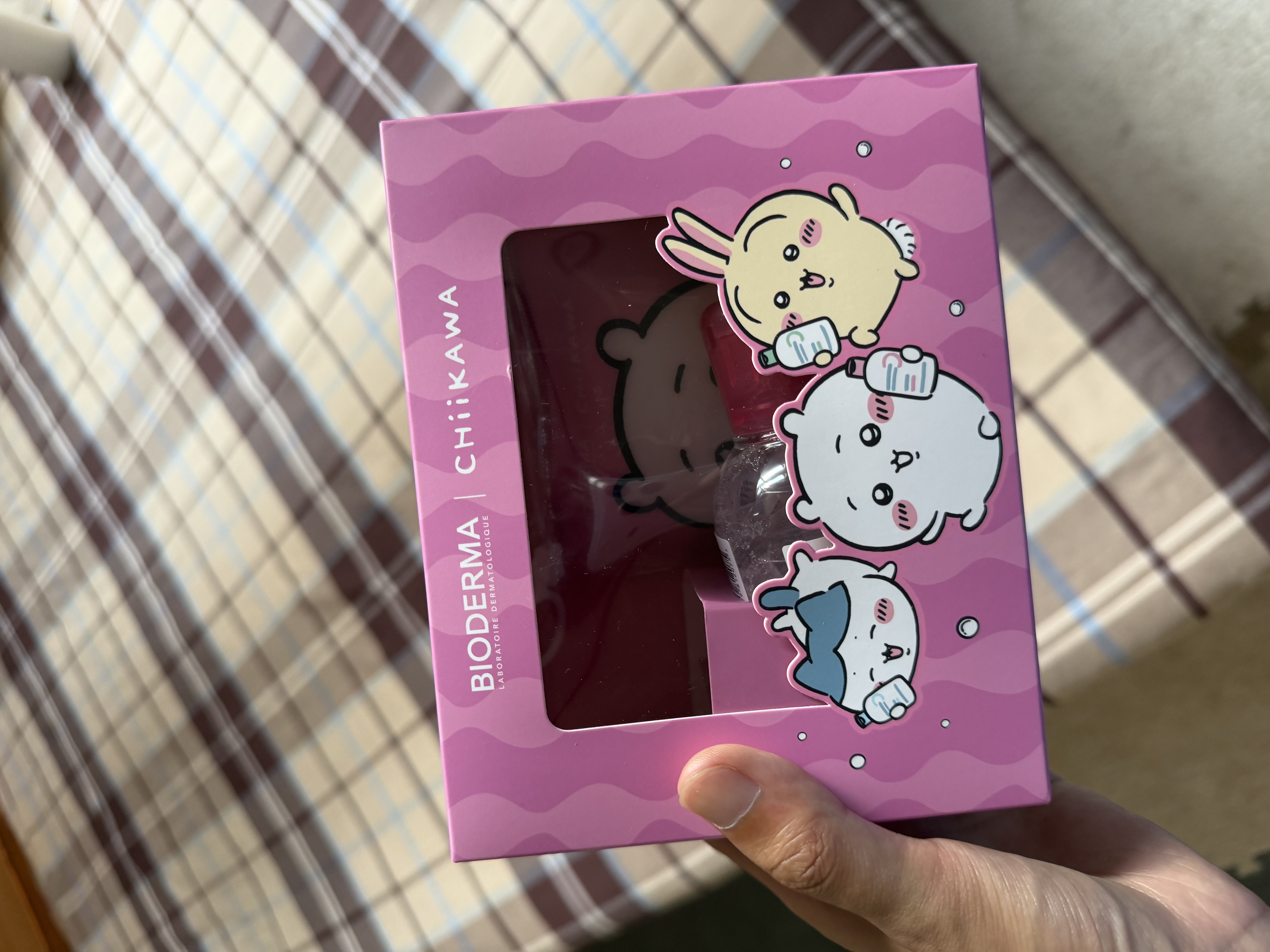 贝德玛（BIODERMA）chiikawa授权版小粉水100ML敏感肌洗卸温和卸妆水 实拍图