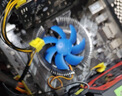 超频3（PCCOOLER）青鸟3 CPU散热器（多平台/9CM风扇/ITX散热器/下吹式/附带硅脂） 实拍图
