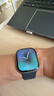 Apple/苹果 Watch S11 智能手表GPS款46毫米深空灰色铝金属表壳黑色运动型表带S/M MEVN4CH/B 实拍图