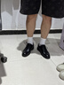 红蜻蜓真皮男鞋春夏舒适商务休闲皮鞋高级正装德比鞋婚鞋WTA7376黑色38 实拍图
