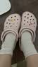 卡骆驰（CROCS）经典洞洞鞋轻便百搭女沙滩鞋包头拖鞋男鞋|10001 黑色-001(含智必星) 39 (240mm) 实拍图
