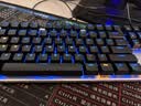 达尔优（dareu）EK815机械合金版机械键盘 有线键盘 游戏键盘 108键 单光 多键无冲 吃鸡键盘黑银红轴 实拍图