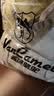 西域骆驼（VANCAMEL）牛仔裤男宽松直筒休闲韩版垂感阔腿九分裤子男牛仔长裤 黄泥 2XL 实拍图