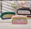得力（deli）横式翻折磁吸学生手提笔袋 时尚痛层高颜值简约大容量收纳袋女孩男孩便携文具盒 黑BC517毕业礼物 实拍图