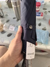天堂伞 全自动雨伞三折 10骨加固一键开收易甩干简约商务自动伞 藏青 实拍图