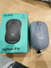 罗技（Logitech）M221 轻音鼠标 无线鼠标 办公鼠标 对称鼠标 带无线微型接收器 雾霭蓝 实拍图