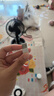 电风扇家用桌面风扇新款折叠伸缩台扇USB小风扇便携学生宿舍制冷轻音风扇 【直插款】-黑色绿色随机发（无开关无档位）A 实拍图