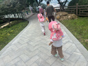 Kocotree儿童防晒帽夏宝宝遮阳帽男童女童渔夫太阳帽子防紫外线大帽檐 IP卡通独角兽(立体版) M码：头围51-52CM，建议2-5岁 实拍图