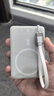 倍思3C认证卡片磁吸自带线充电宝Magsafe 27W快充移动电源10000mAh可上飞机苹果17手机户外储能电源 实拍图