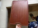双枪乌檀木擀面板切菜板实木家用面板揉面和面案板大号70*45*2cm 实拍图