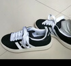 adidas「面包鞋」GRAND COURT BASE 00s休闲低帮板鞋男女阿迪达斯   黑色/白色/树脂黄(推荐女生选小半码)   42.5 实拍图