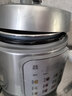 美的（Midea）有钛青瓷0涂层营养蒸电压力锅5L 智能预约多功能一体高压电饭锅MY-E5811G家用4-6人开盖火锅电饭煲 实拍图