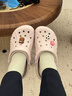 卡骆驰（CROCS）贝雅洞洞鞋男鞋女鞋轻便耐磨一脚蹬拖鞋休闲鞋百搭花园鞋|10126 裸粉-6PI(含智必星) 36 /37(220mm) 实拍图