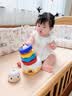 MKBIBI叠叠乐玩具萌鸭不倒翁0-1岁婴幼儿童套圈玩具 实拍图