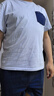 京东京造纯棉睡衣男士夏季短袖短裤套装10A抗菌26新款情侣家居服蓝色XL 实拍图