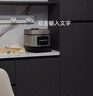 美的（Midea）电饭煲电饭锅4-5人家用5升大容量 炫彩大屏金属机身大火力煮饭锅智能预约微压MB-RE517 实拍图