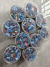 齐心（COMIX）82只彩色长尾夹票夹组合装 金属燕尾夹子文具办公价保(25mm12只 19mm25只 15mm45只) /筒 EB8521 实拍图