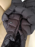 保姆鹅 儿童羽绒服长款巨厚高充绒防风保暖中大童宝宝冬装外套[NM2537] 炭黑 150 实拍图