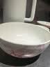 华光 陶瓷 面碗汤碗碟盘筷勺 高档骨瓷餐具家用 结婚瓷器 花好月圆 8英寸汤盘【单只】 实拍图
