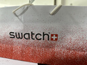 斯沃琪（Swatch）瑞士手表 双历初高中生考试男石英腕表七夕情人节礼物 绅士蓝2.0 实拍图
