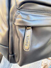 Walker Shop【品牌精选】男士双肩包男商务牛皮旅行包大容量书包电脑包背包男 雅致黑【礼盒装/京仓发货/次日达】 2026升级版 30cm*16cm*45cm 实拍图