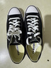 匡威（Converse）All Star夏季经典帆布男女低帮休闲运动鞋黑色101001 101001/黑色 42.5 实拍图
