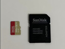 闪迪（SanDisk）256GB TF(MicroSD)内存卡4K极速金卡A2 V30 U3兼容大疆Pocket3/4P/Action 6运动相机/无人机存储卡 实拍图
