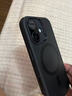 亿色（ESR）Ai按键全包适用苹果17手机壳 iPhone17保护套透明硅胶软壳超薄磁吸镜头防护气囊防摔男高级半透黑 实拍图