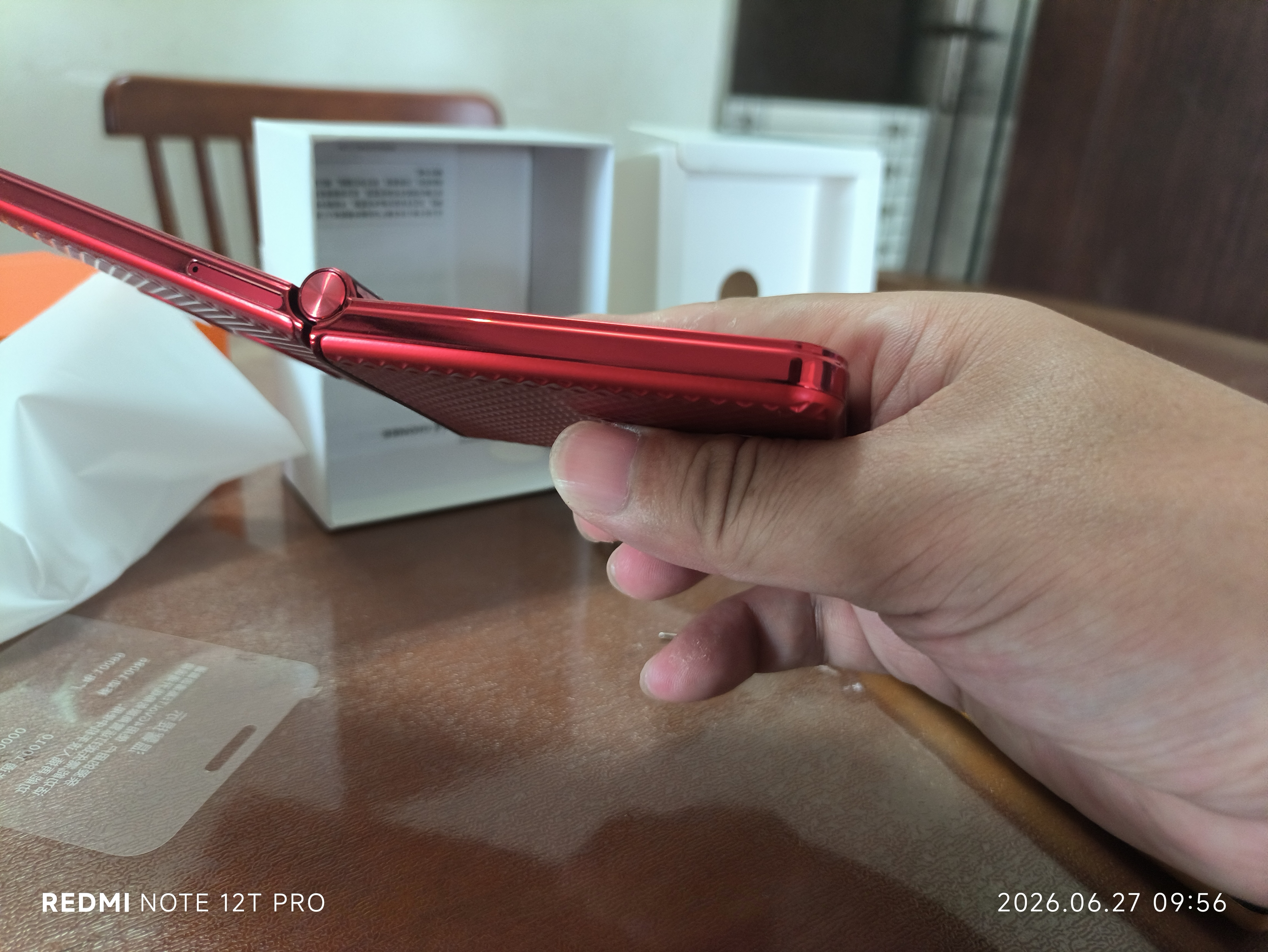 金立（Gionee）老年手机4G全网通翻盖老年机超长待机老人手机大字体大声音大屏学生老年人专用手机 G630 红色  实拍图
