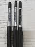 uni三菱【热门商品】uni-ball EYE黑色中性笔0.5mm黑笔签字笔商务直液式学生水性笔套装 UB-150 5支 实拍图