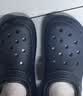 卡骆驰（CROCS）经典泡芙Clog男女一脚蹬懒人沙滩鞋 CR207521-001 38 实拍图