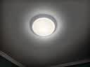 AOC护眼卧室吸顶灯 简约led灯具超薄普瑞灯珠三色 48W 40cm包安装 实拍图