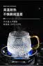 富光玻璃杯锤纹杯家用泡茶杯耐热茶杯水杯子牛奶杯果汁杯啤酒杯 实拍图